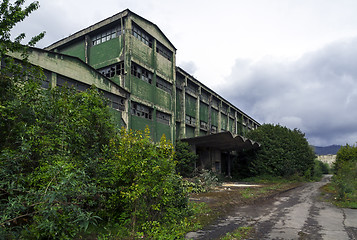 Image showing abandoned factory building