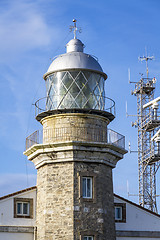 Image showing Beautiful lighthouse in Asturias in northern Spain Bay of Biscay