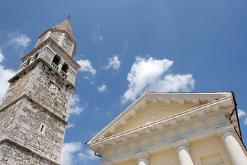 Image showing Church in the city Visnjan, Istria, Croatia