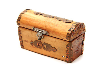 Image showing old wooden box 