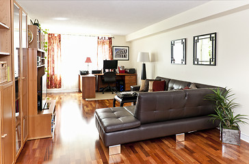 Image showing Modern living room interior