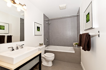 Image showing Bathroom interior