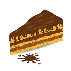 Image showing piece of cake