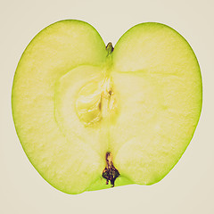 Image showing Retro look Apple