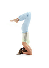 Image showing salamba sirsasana supported headstand #2