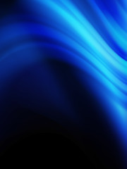 Image showing Blue smooth twist light lines background. EPS 10
