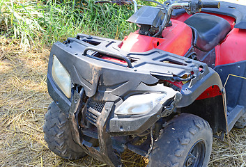 Image showing crashed ATV