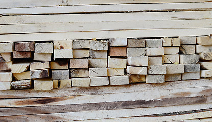 Image showing timber background
