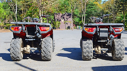 Image showing row of ATV