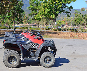 Image showing row of ATV