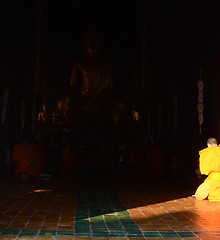 Image showing buddhist monk