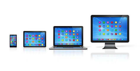 Image showing Computer Devices Set