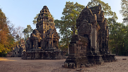 Image showing Thommanon, Hindu temples at Angkor, Cambodia.