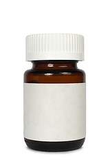 Image showing Bottle with medicine