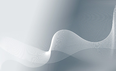 Image showing abstract wavy lines graphic