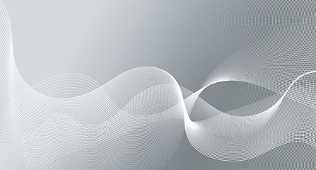 Image showing abstract wavy lines graphic