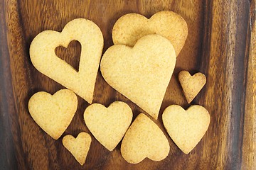 Image showing Shortbread cookies