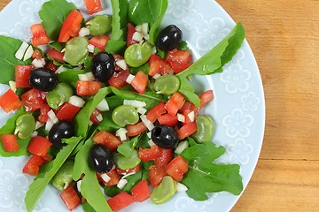 Image showing Fresh salad