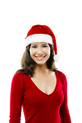 Image showing Santa Woman