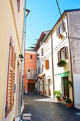 Image showing Traditional croatian street