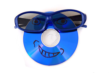 Image showing DVD as 3D movie 