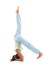 Image showing salamba sirsasana supported headstand #3