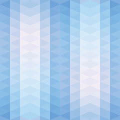 Image showing Blue triangles striped pattern