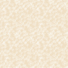 Image showing neutral floral background. swirl and curve