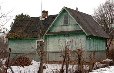 Image showing old wooden house