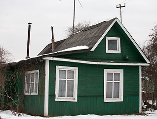 Image showing small wooden house