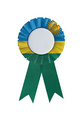 Image showing Award ribbon isolated on a white background