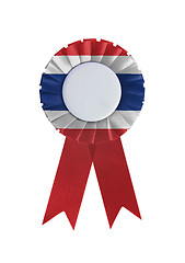 Image showing Award ribbon isolated on a white background