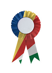 Image showing Award ribbon isolated on a white background