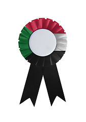 Image showing Award ribbon isolated on a white background