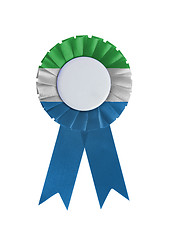 Image showing Award ribbon isolated on a white background