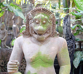 Image showing ancient statue