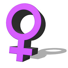 Image showing Woman symbol