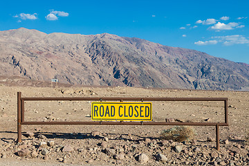 Image showing Road Closed