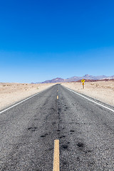 Image showing Road in the desert