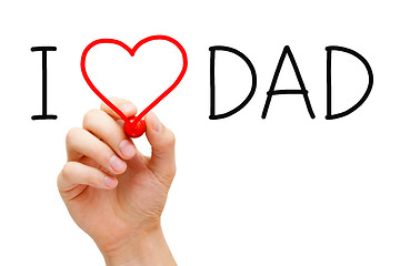 Image showing I Love Dad