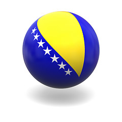 Image showing Bosnian flag