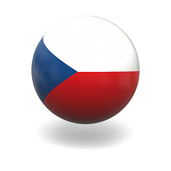 Image showing Czech flag