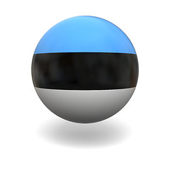 Image showing Estonian flag