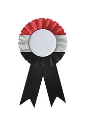 Image showing Award ribbon isolated on a white background