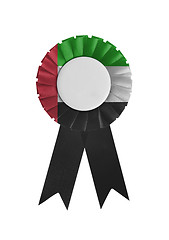 Image showing Award ribbon isolated on a white background