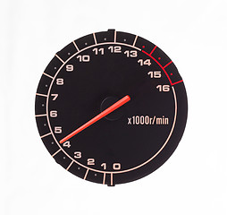 Image showing Isolated motor tachometer