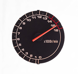 Image showing Isolated motor tachometer