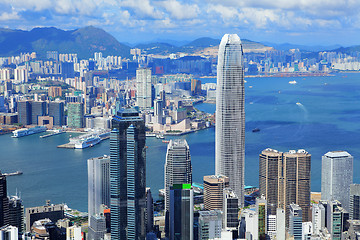 Image showing Hong Kong skyline