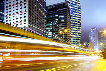 Image showing Hong Kong with traffic