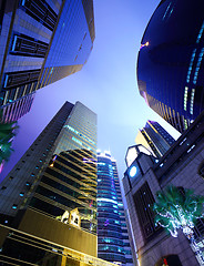 Image showing Skyscraper in Hong Kong